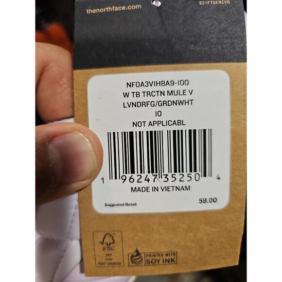 NEW! THE NORTH FACE | WOMENS  Thermoball Traction Mule V Size 10 - Picture 12 of 12